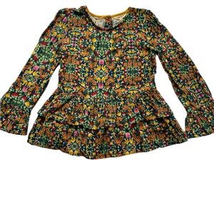 Floral Long Sleeve Kids Top